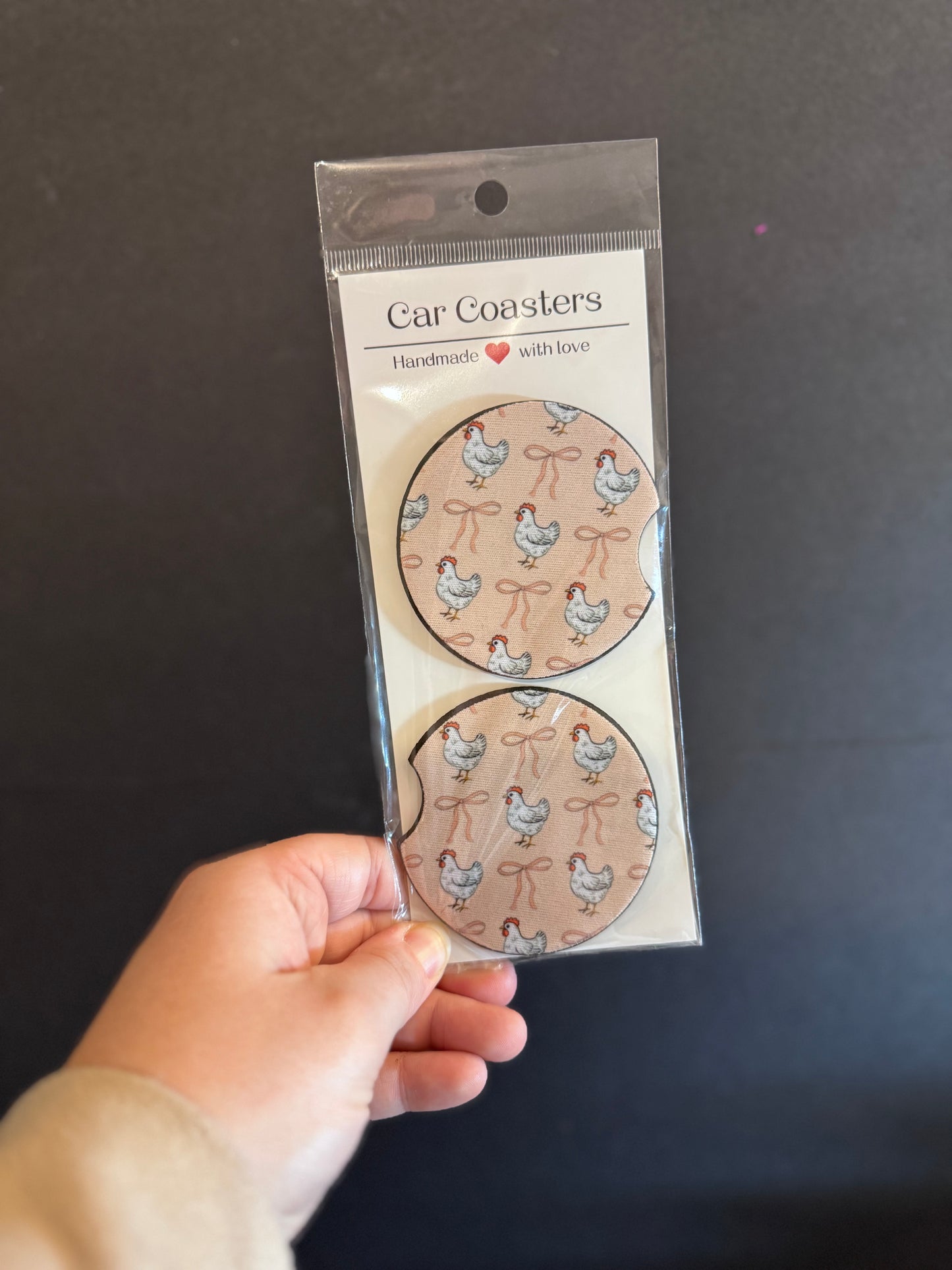 Chick coasters