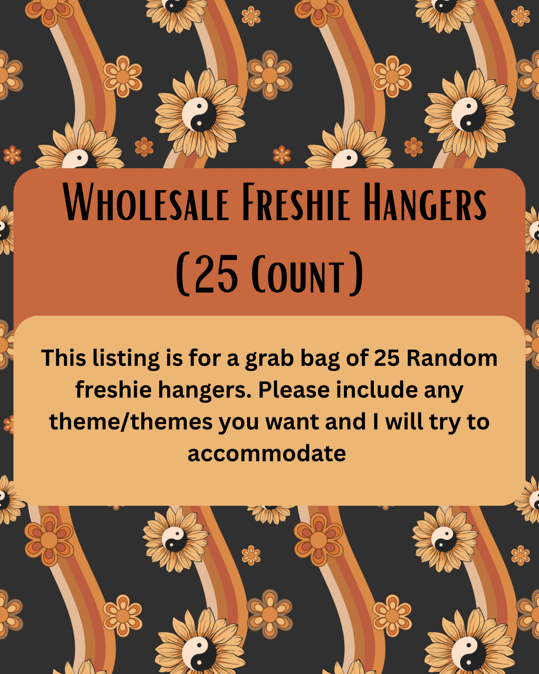 Wholesale Freshie Hangers (25 PACK)