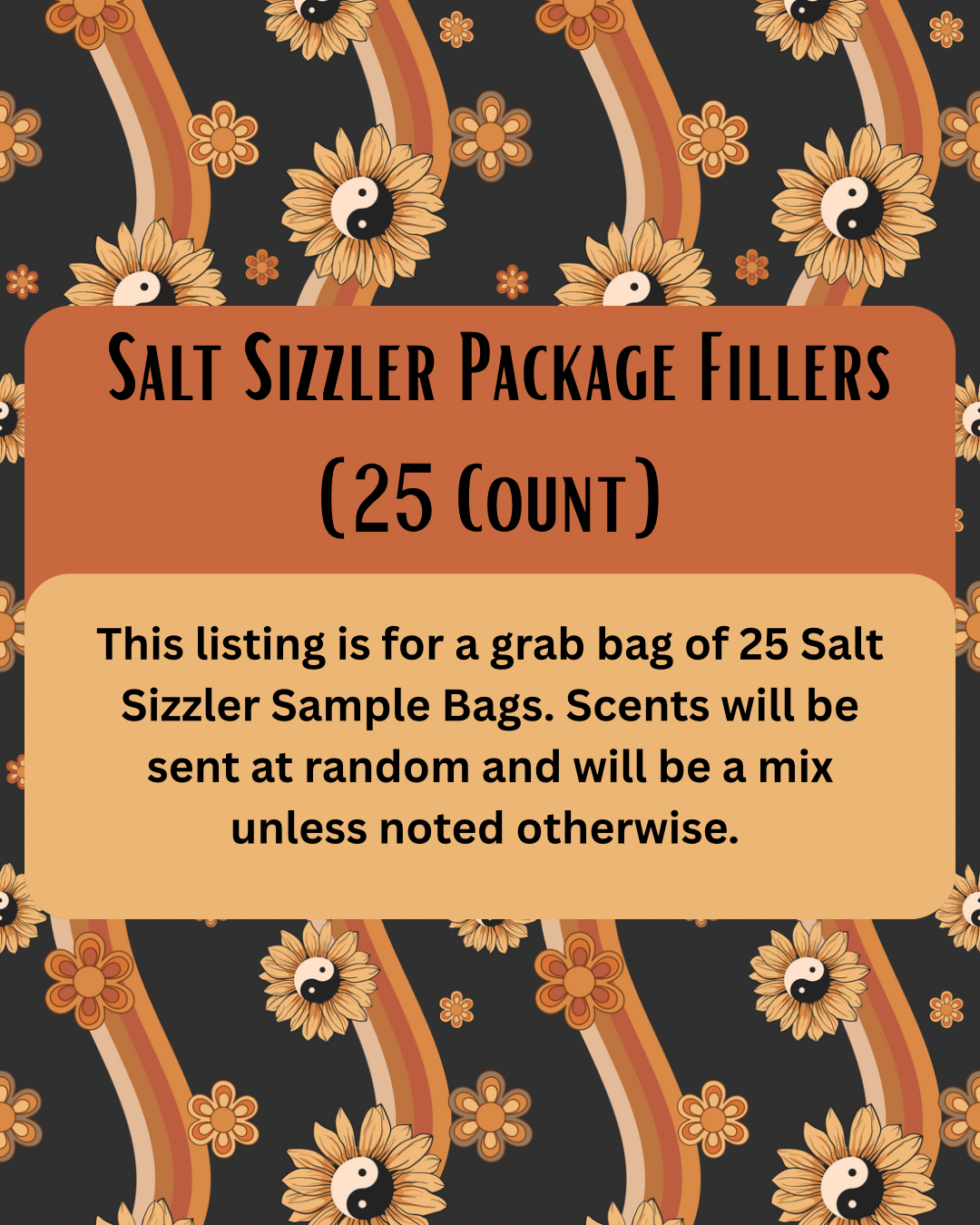 Salt Sizzler Package Fillers (25 Count)