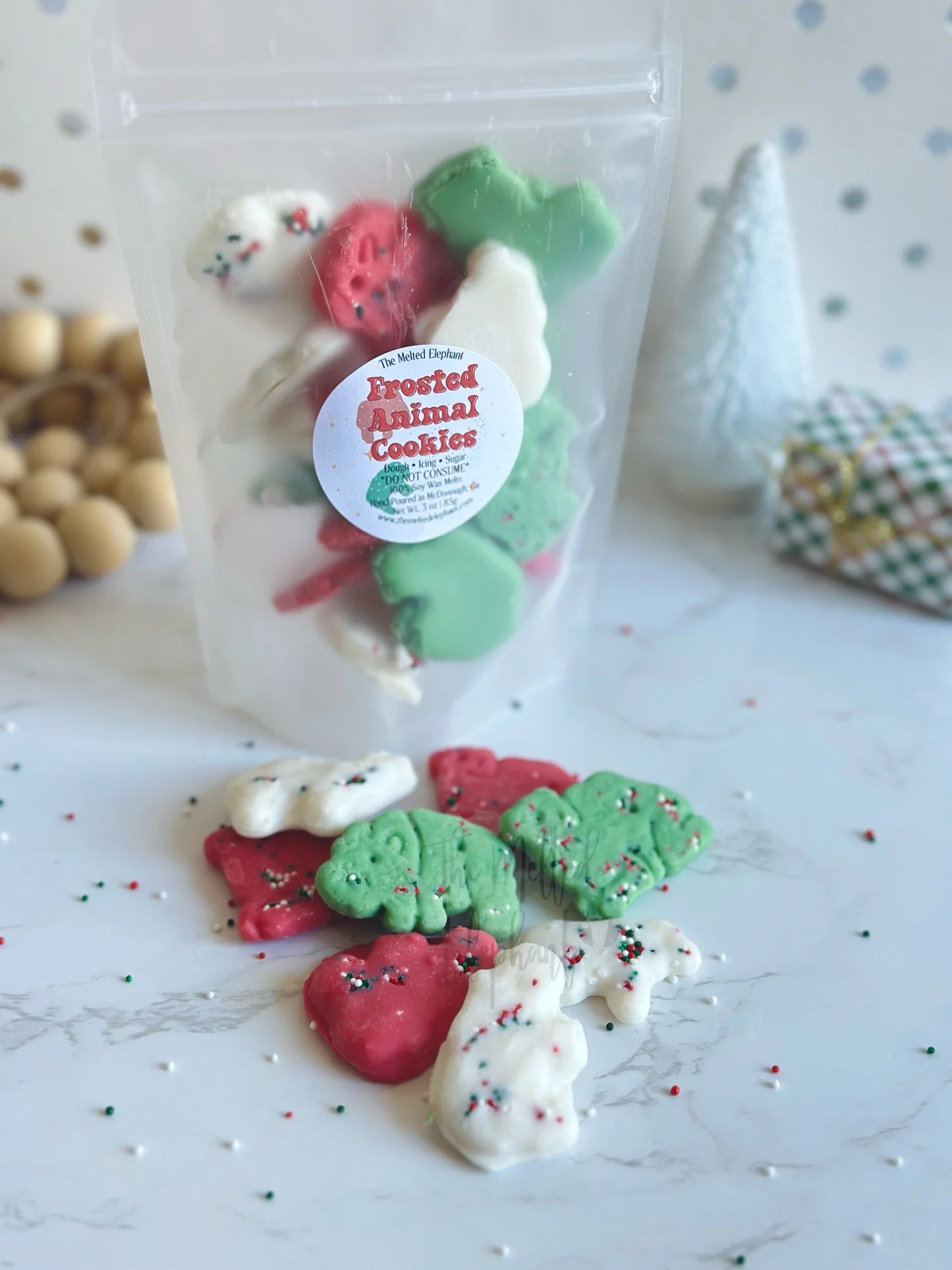 Christmas Animal Cookies