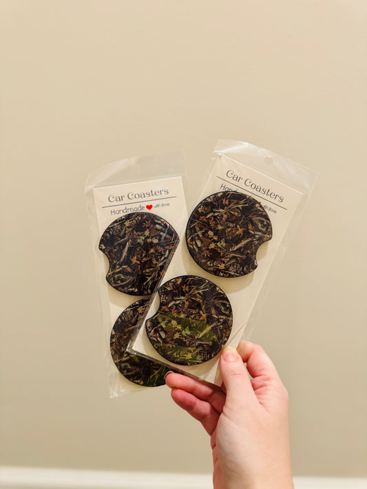Camo coasters