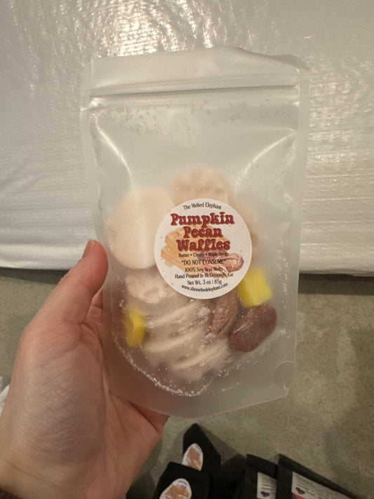 Pumpkin Pecan Waffle wax melts