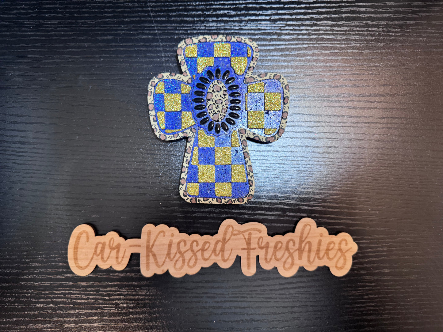 Checkered cross
