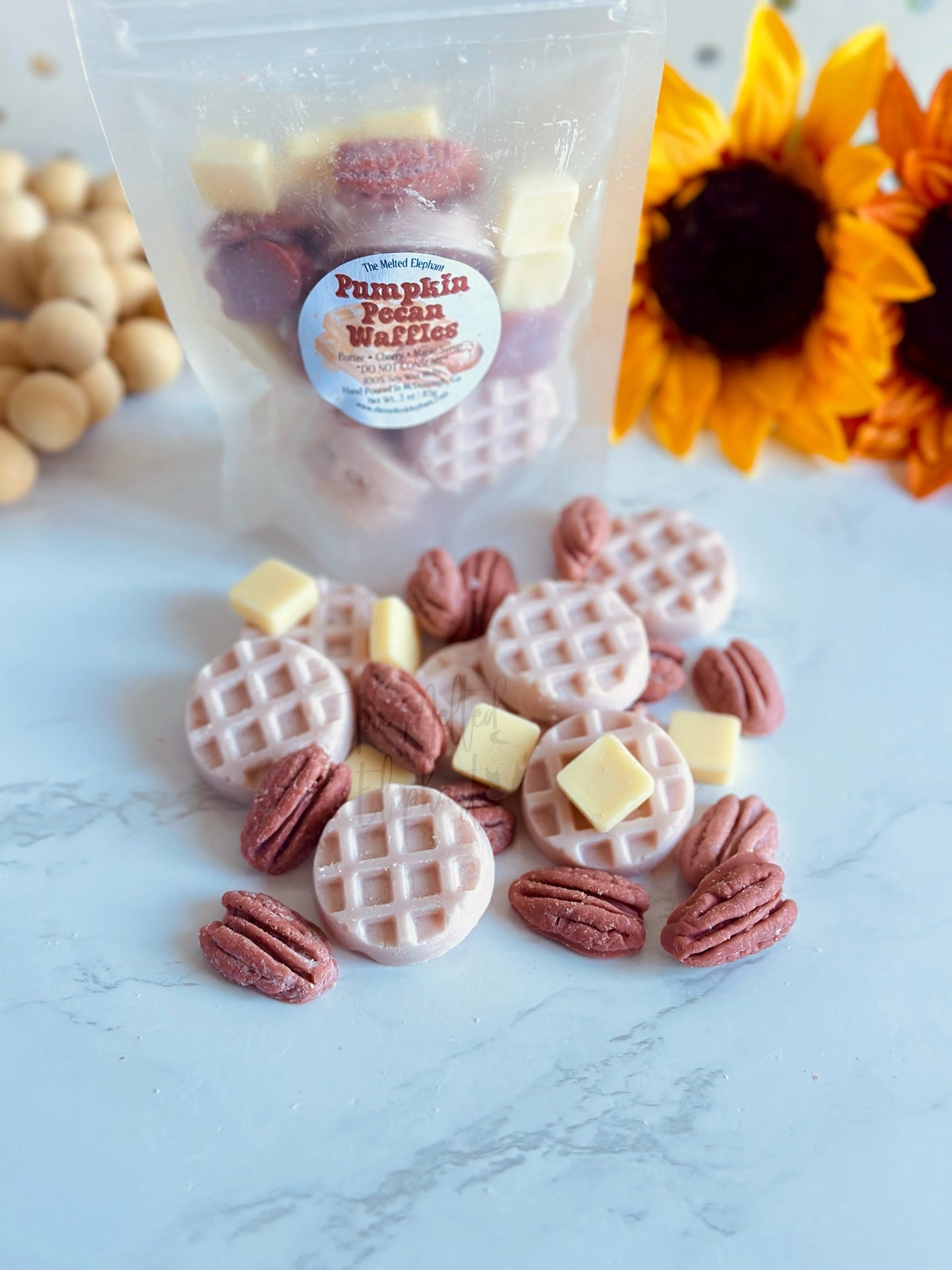 Pumpkin pecan waffles wax melts