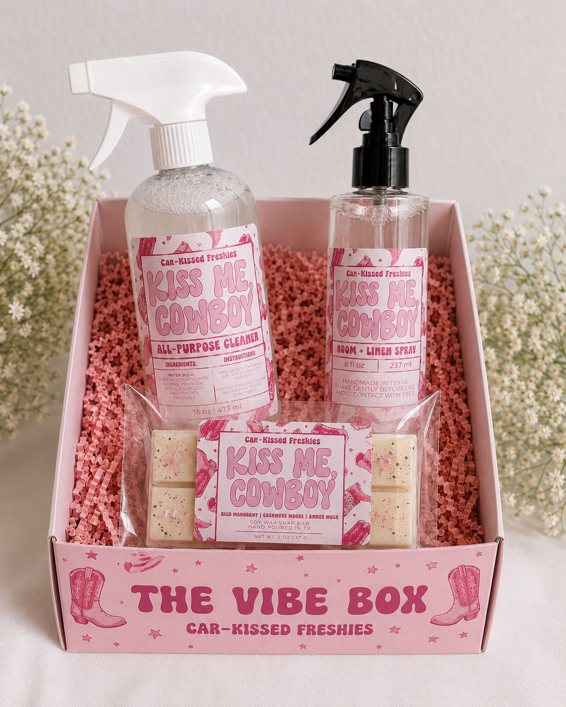 Kiss Me, Cowboy |The Vibe Box