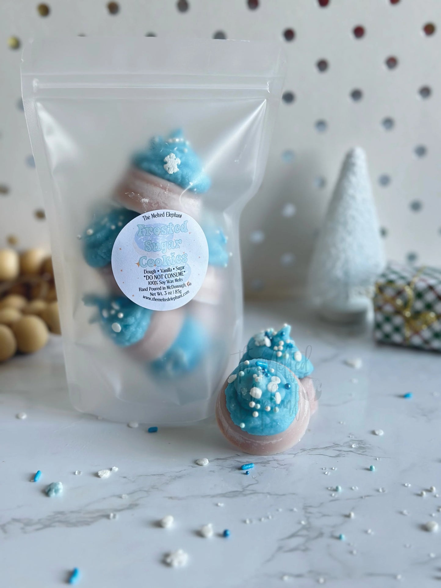 Christmas frosted sugar cookie wax melts