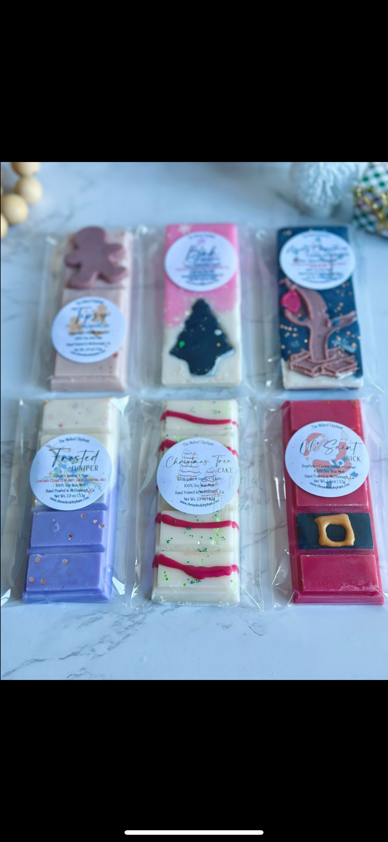 Holiday Snap Bar Wax Melts